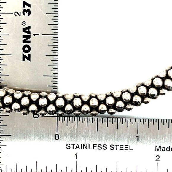 Lagos Caviar 925 Bead Heavyweight Necklace - Picture 4 of 5